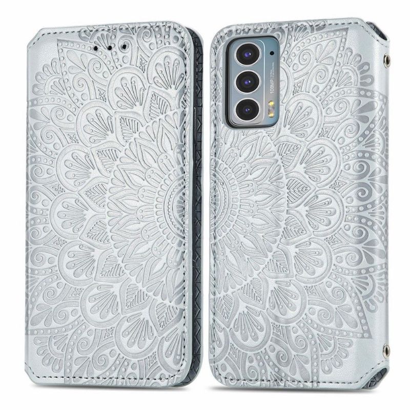 Flipové Pouzdro Na Motorola Edge 20 Kožené Pouzdro Flip Chic Mandala