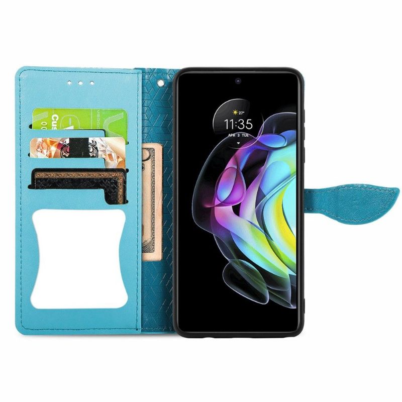 Flipové Pouzdro Na Motorola Edge 20 List Mandaly