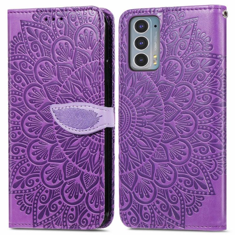 Flipové Pouzdro Na Motorola Edge 20 List Mandaly