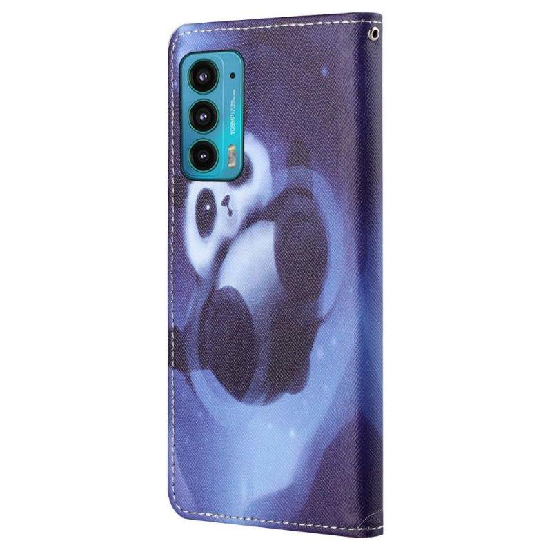 Flipové Pouzdro Na Motorola Edge 20 Panda