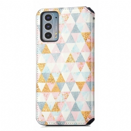 Flipové Pouzdro Na Motorola Edge 20 Severský Styl
