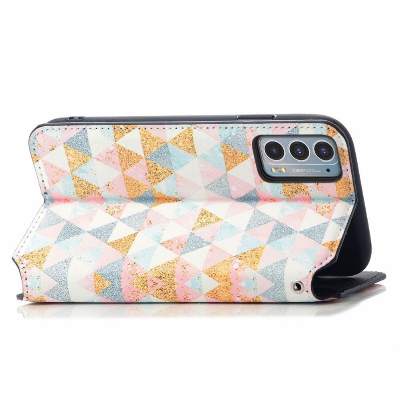 Flipové Pouzdro Na Motorola Edge 20 Severský Styl
