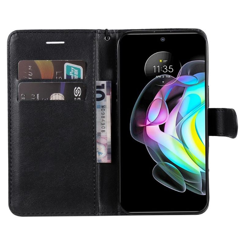 Kožené Pouzdro Na Motorola Edge 20 Na Lana Sylvette