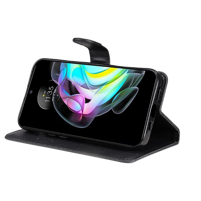 Kožené Pouzdro Na Motorola Edge 20 Na Lana Sylvette