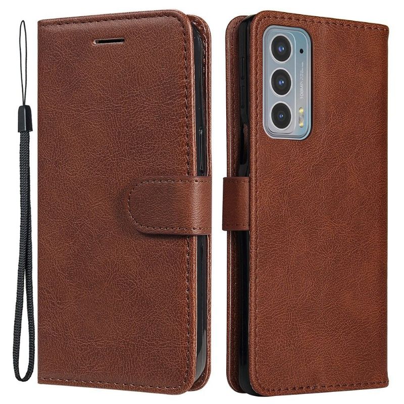 Kožené Pouzdro Na Motorola Edge 20 Na Lana Sylvette