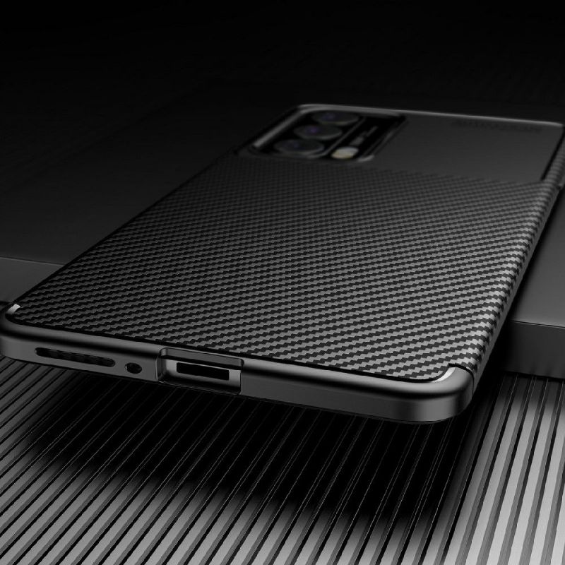 Kryt Na Motorola Edge 20 Styl Uhlíkových Vláken