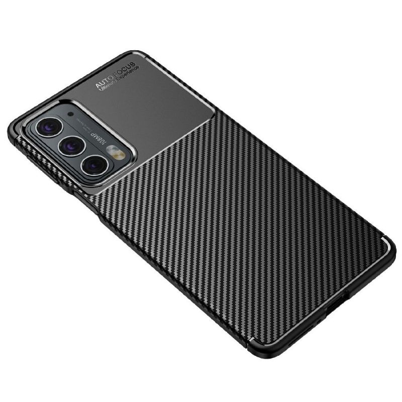 Kryt Na Motorola Edge 20 Styl Uhlíkových Vláken