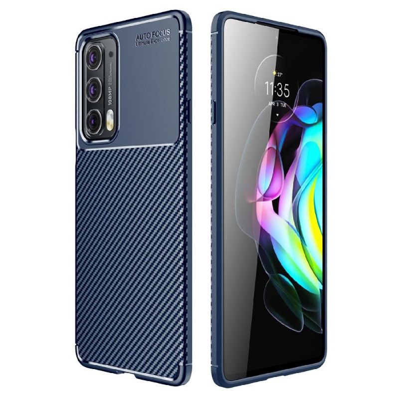 Kryt Na Motorola Edge 20 Styl Uhlíkových Vláken