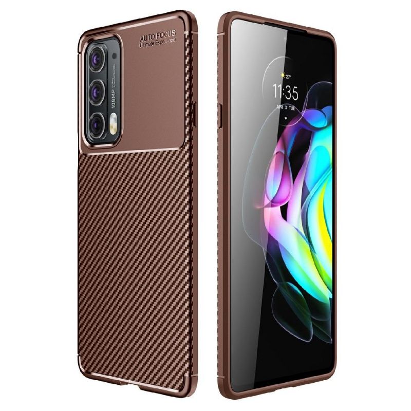 Kryt Na Motorola Edge 20 Styl Uhlíkových Vláken