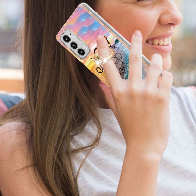 Kryty Na Mobil Na Motorola Edge 20 Nikdy Nepřestávejte Snít S Prstenem