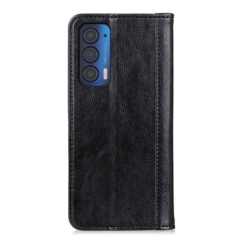 Pouzdra Na Motorola Edge 20 Flipové Pouzdro Folio Sylvester Z Umělé Kůže