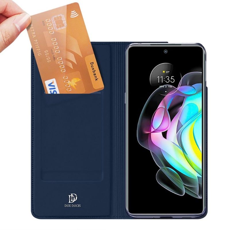 Pouzdra Na Motorola Edge 20 Obchodní Saténový Efekt