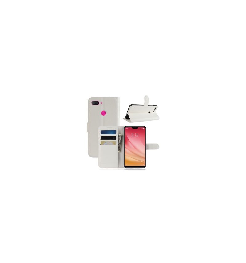 Flipové Pouzdro Na Xiaomi Mi 8 Lite Stylový Kožený Držák Na Karty