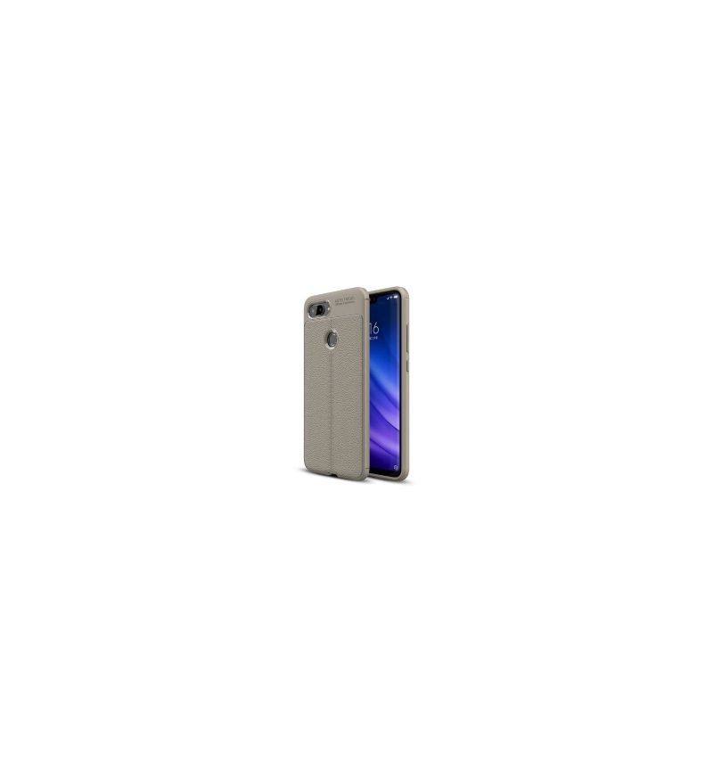 Kryt Na Xiaomi Mi 8 Lite Styl Kůže S Texturou Litchi