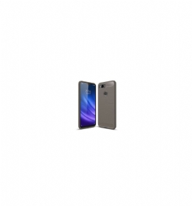 Kryt Na Xiaomi Mi 8 Lite Uhlíkový Kartáčovaný Gel