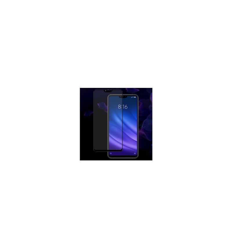 Ochrana Obrazovky Z Tvrzeného Skla Xiaomi Mi 8 Lite V Plné Velikosti – Černá
