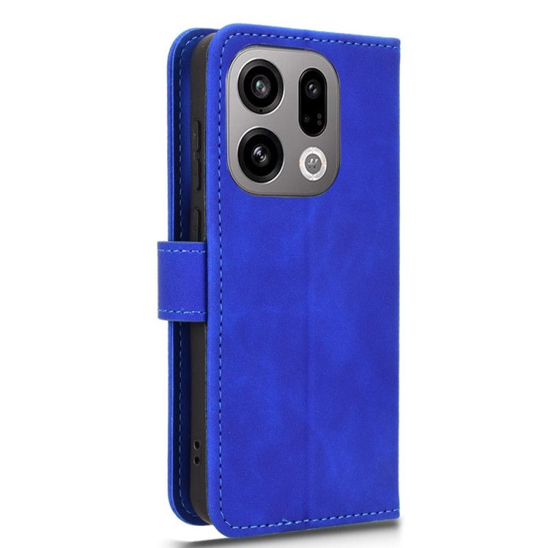 Kožený Kryt Na Oppo Find X9 5g Semišový Efekt