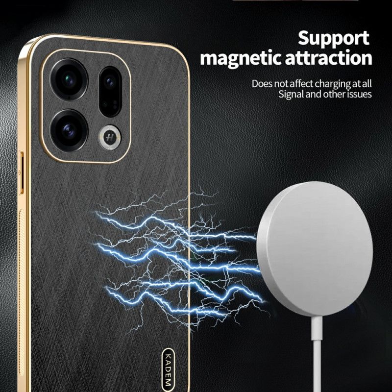 Kryt Oppo Find X9 5g Kadem Kožený Efekt