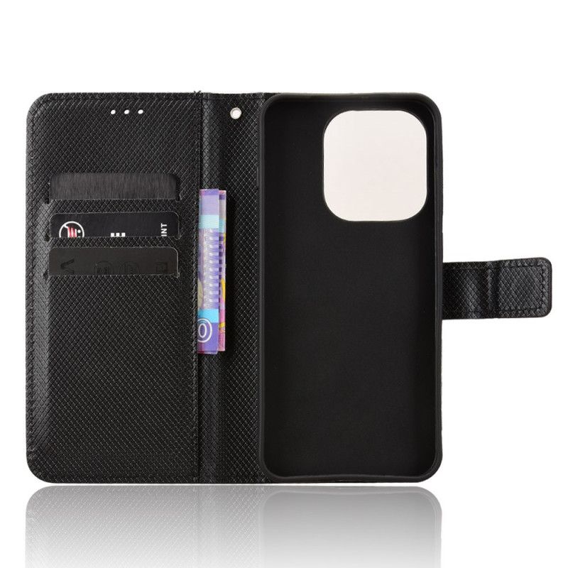 Peněženková Pouzdra Oppo Find X9 5g Kosočtvercová Textura