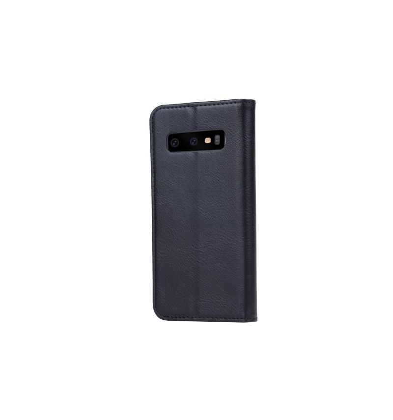 Kožené Pouzdro Folio Na Samsung Galaxy S10 Kožené Pouzdro Na Karty