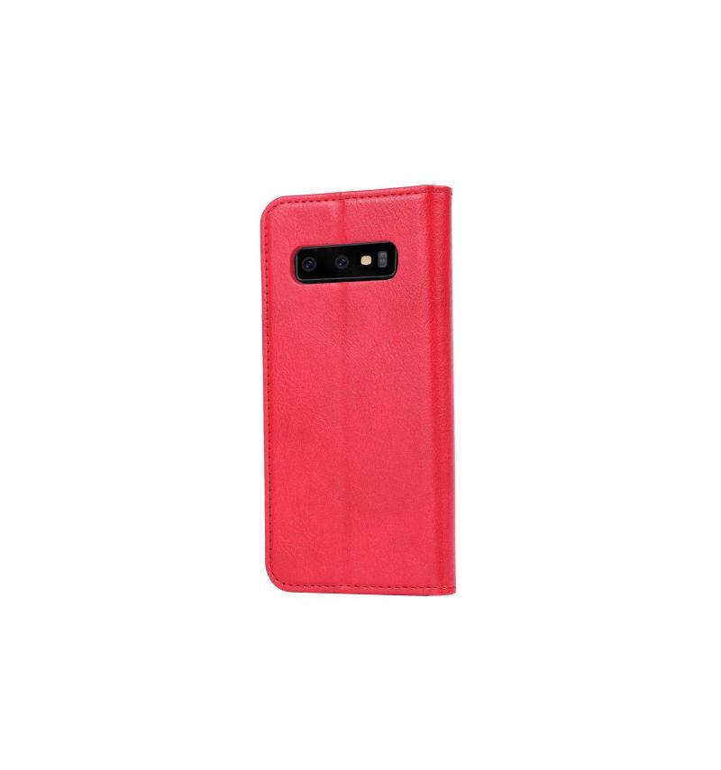 Kožené Pouzdro Folio Na Samsung Galaxy S10 Kožené Pouzdro Na Karty