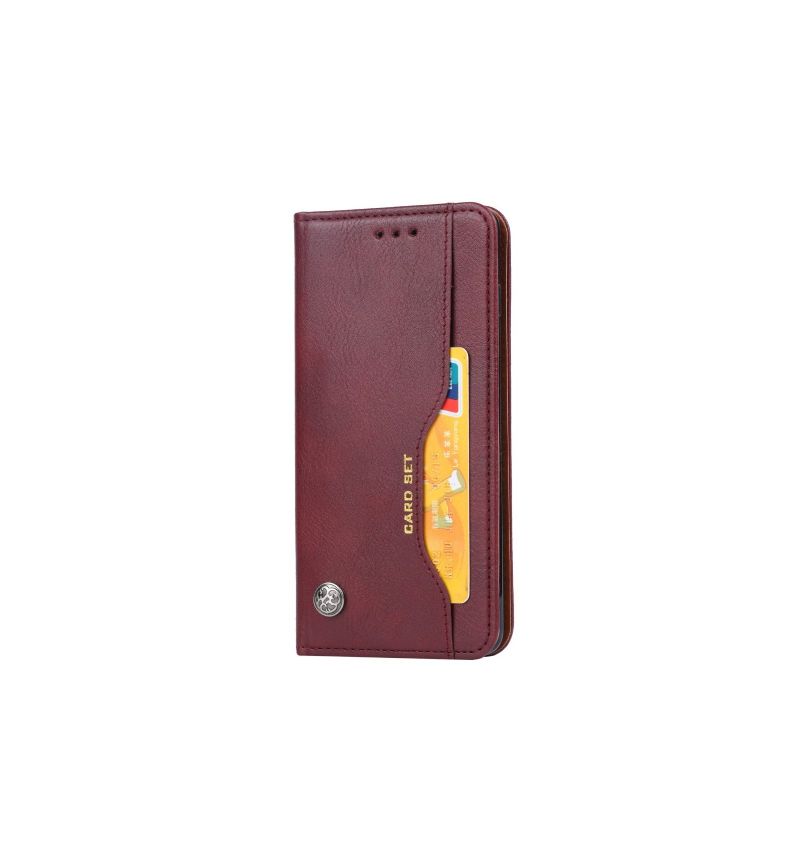 Kožené Pouzdro Folio Na Samsung Galaxy S10 Kožené Pouzdro Na Karty