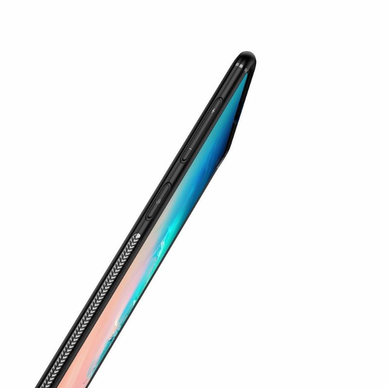Kryt Na Samsung Galaxy S10 Matný Efekt S Magnetickou Podporou