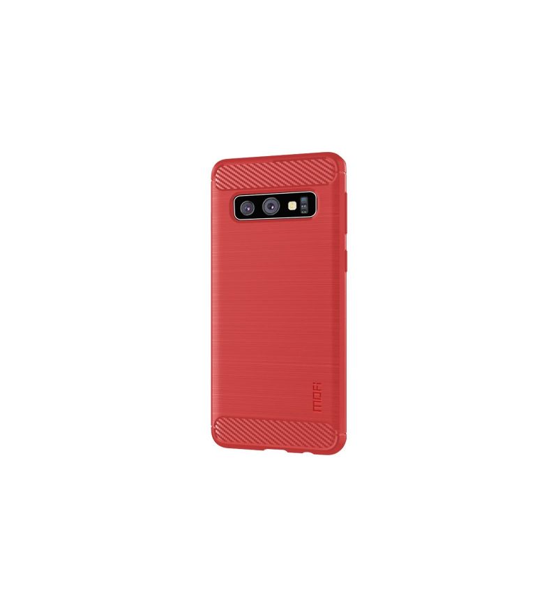 Kryt Na Samsung Galaxy S10 Mofi Kartáčovaný Gel