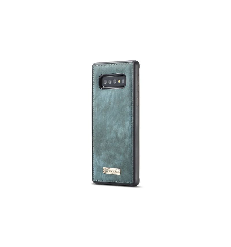Kryt Pouzdra Na Samsung Galaxy S10 Peněženkové Pouzdro A Zelený Případ