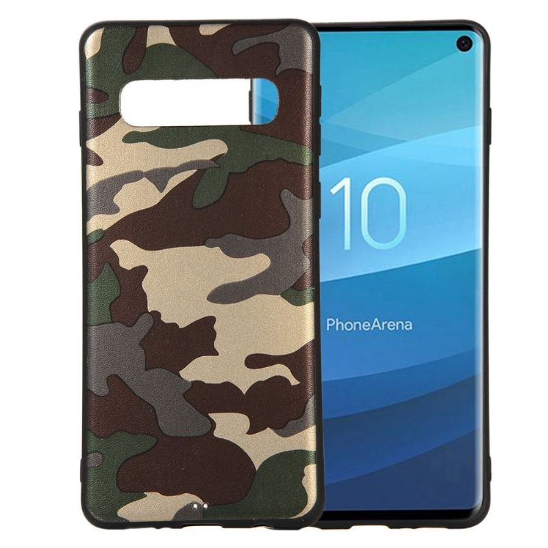 Kryty Na Mobil Na Samsung Galaxy S10 Vojenský Kamuflážní Gel