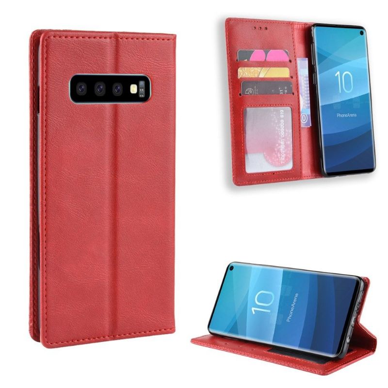 Pouzdra Na Samsung Galaxy S10 Flipové Pouzdro Držitel Karty Cirénius