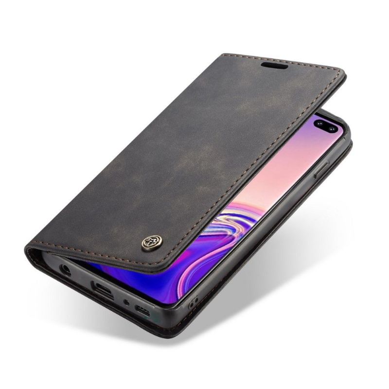 Pouzdra Na Samsung Galaxy S10 Prémiová Imitace Kůže