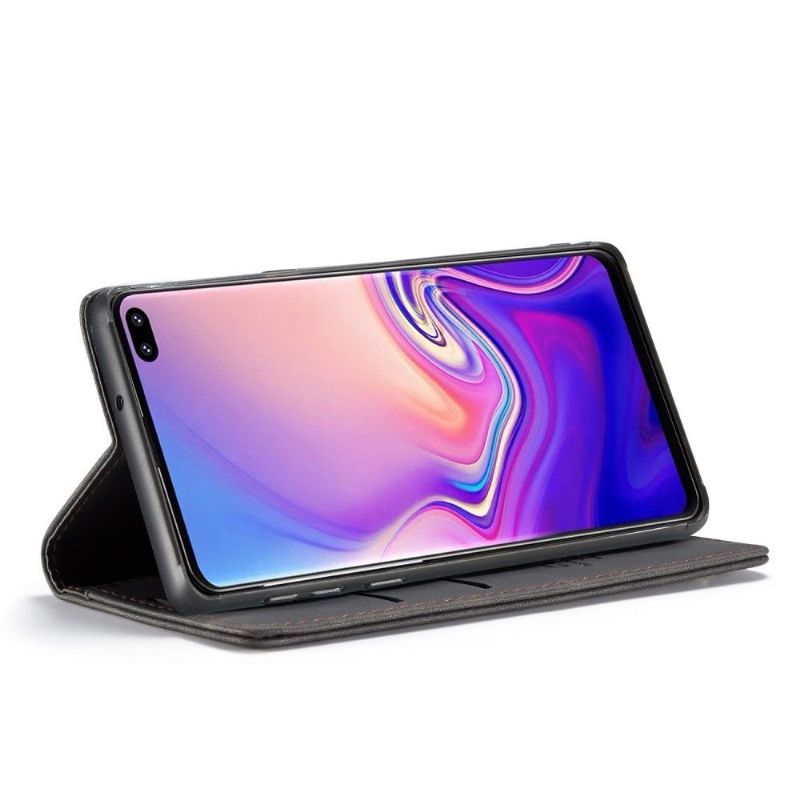 Pouzdra Na Samsung Galaxy S10 Prémiová Imitace Kůže