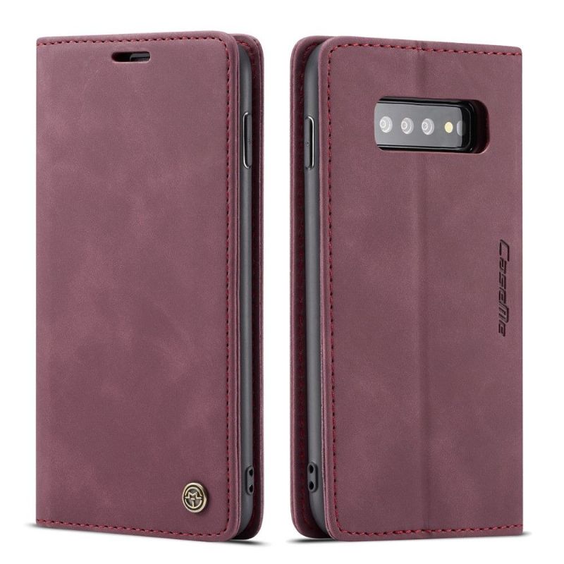 Pouzdra Na Samsung Galaxy S10 Prémiová Imitace Kůže