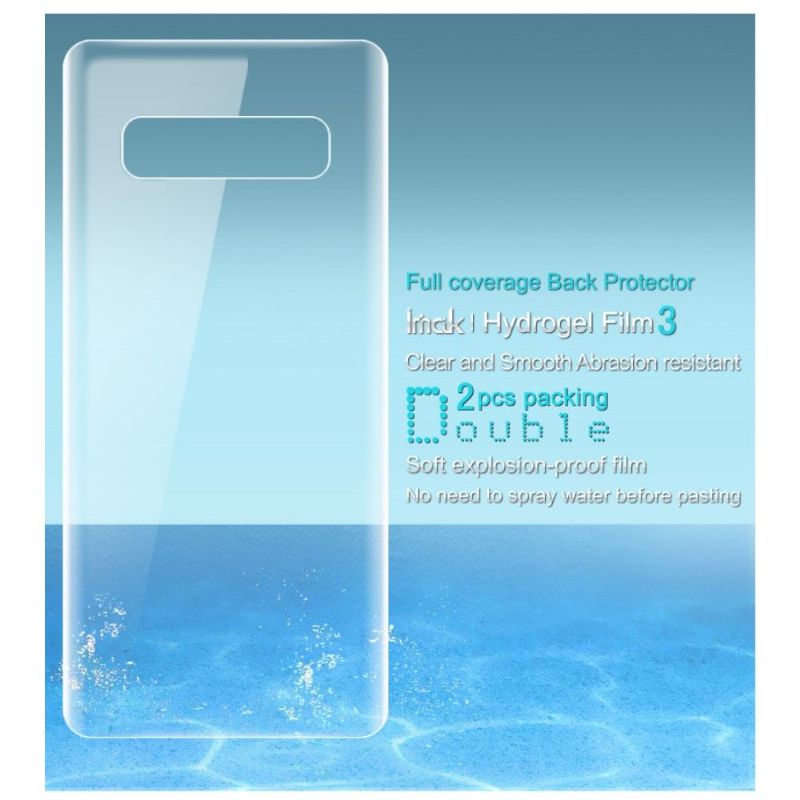 Samsung Galaxy S10 - 2 Hydrogelové Ochranné Fólie Na Záda