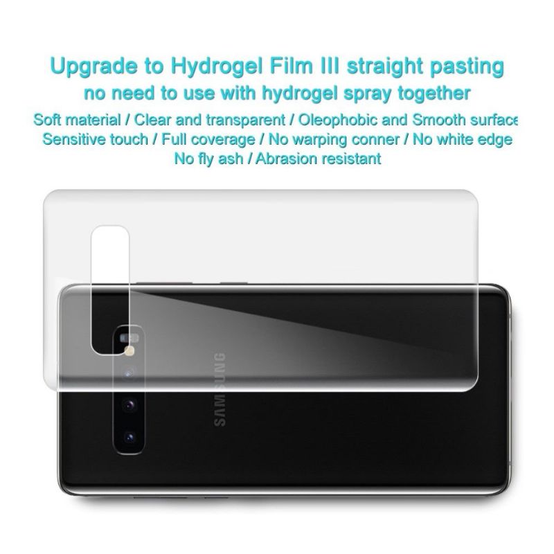 Samsung Galaxy S10 - 2 Hydrogelové Ochranné Fólie Na Záda