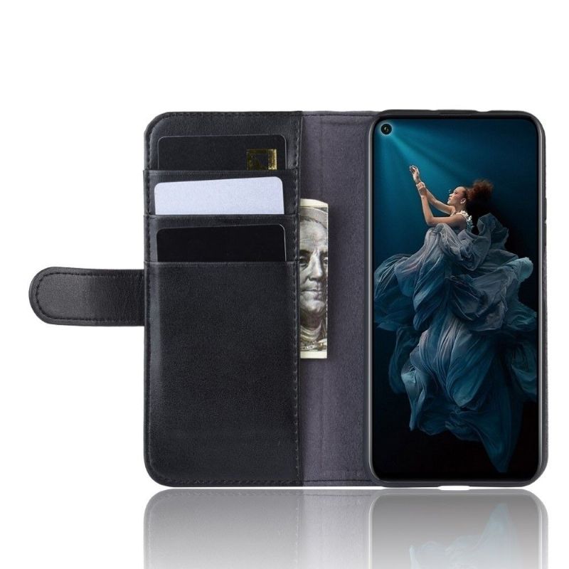 Flipové Pouzdro Na Honor 20 Pro Prémiová Kůže