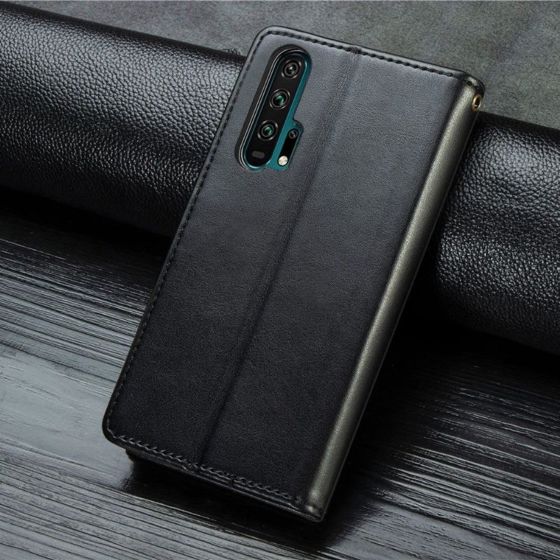 Flipové Pouzdro Na Honor 20 Pro Umělá Kůže S Podpůrnou Funkcí