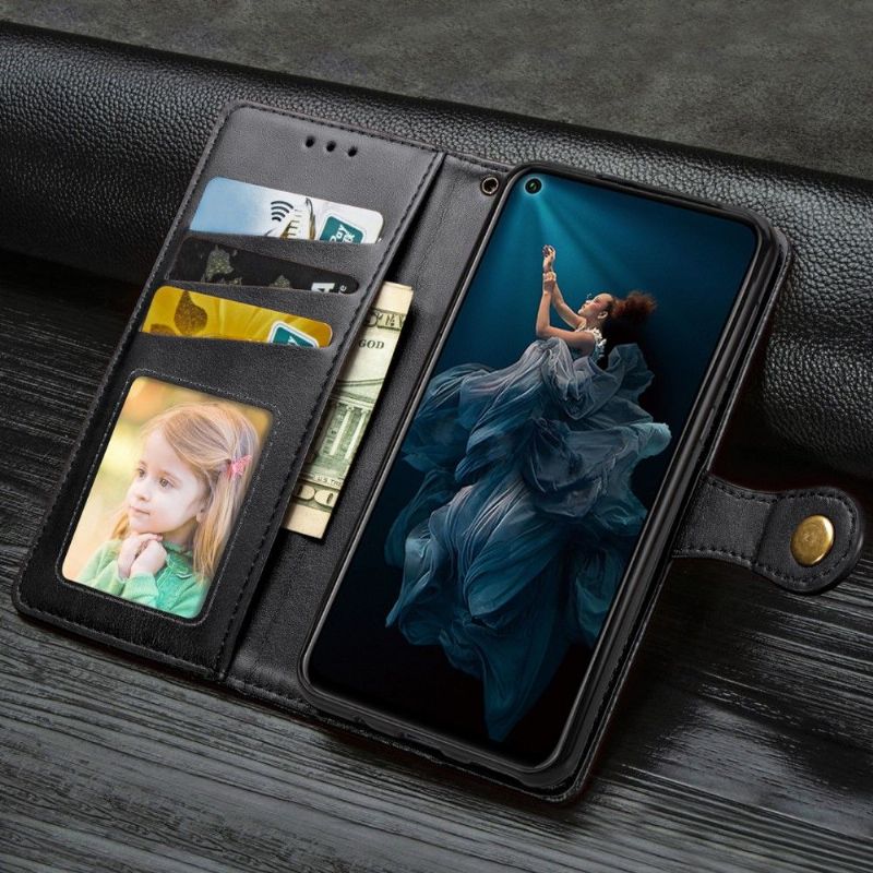 Flipové Pouzdro Na Honor 20 Pro Umělá Kůže S Podpůrnou Funkcí