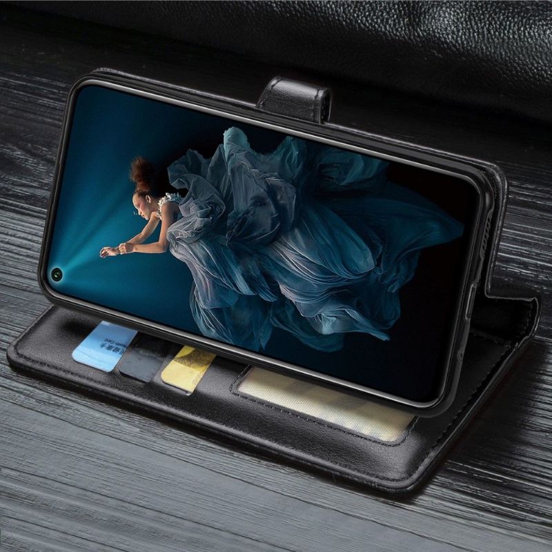 Flipové Pouzdro Na Honor 20 Pro Umělá Kůže S Podpůrnou Funkcí
