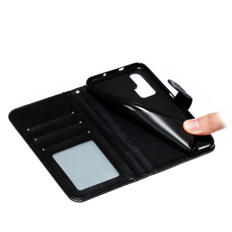 Pouzdra Na Honor 20 Pro Flipové Pouzdro Mandala Folio Se Šňůrkou