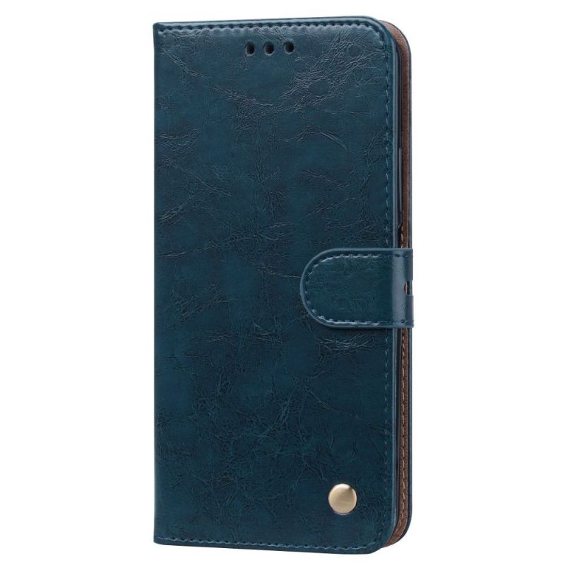 Pouzdra Na Honor 20 Pro Luxusní Vintage Kožený Efekt