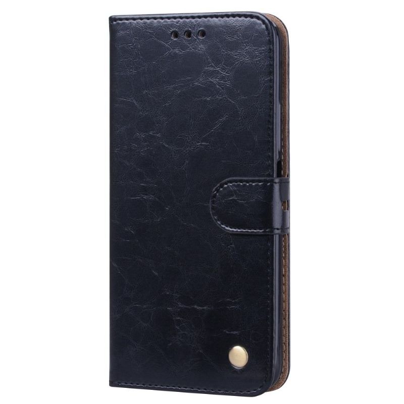 Pouzdra Na Honor 20 Pro Luxusní Vintage Kožený Efekt