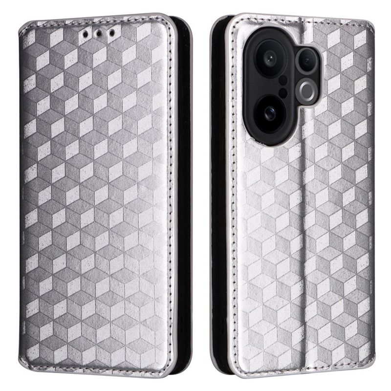 Kožené Pouzdro Folio Vivo X200 Fe Diamanty