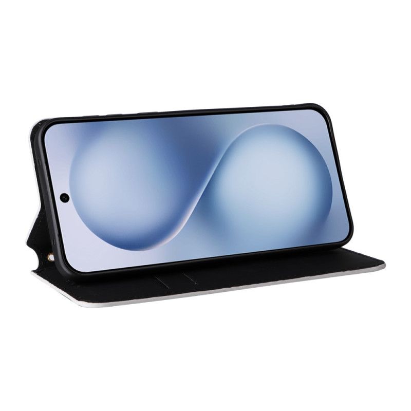 Kožené Pouzdro Folio Vivo X200 Fe Diamanty