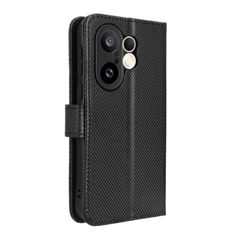 Kožený Kryt Vivo X200 Fe Texturovaná Umělá Kůže