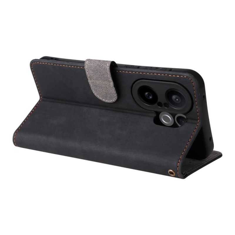 Kožený Kryt Vivo X200 Fe Řemínek S Efektem Semiše