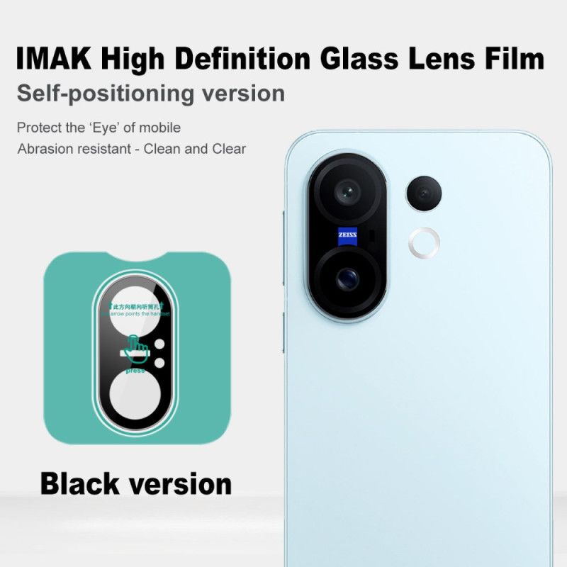 Ochranná Fólie Z Tvrzeného Skla Pro Vivo X200 Fe Se Samonastavovacím Rámečkem (černá Verze)