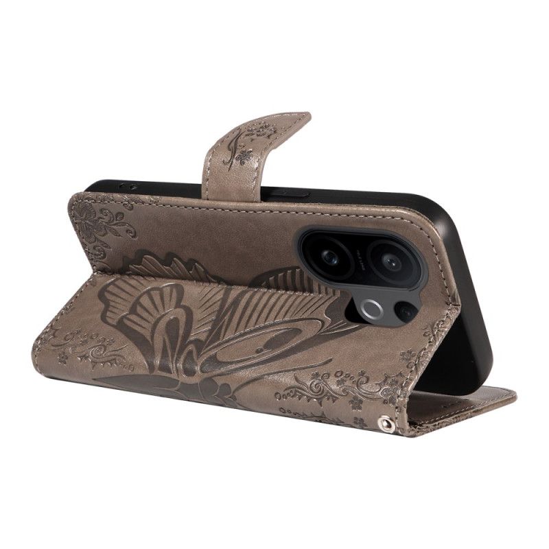 Peněženková Pouzdra Vivo X200 Fe Grafický Motýl