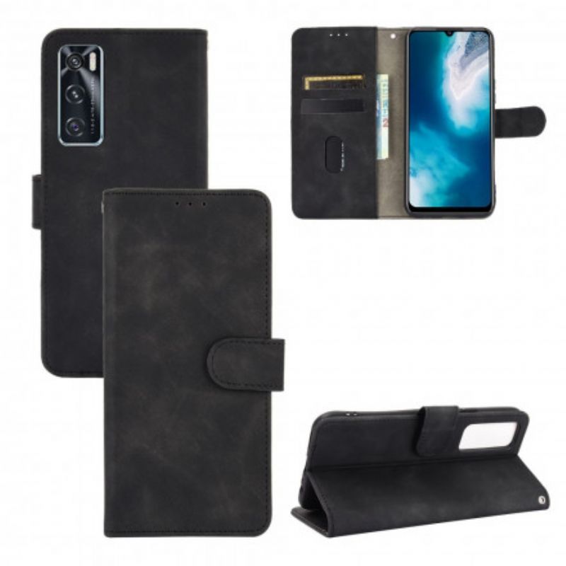 Kožené Pouzdro Na Vivo Y70 Skin Touch